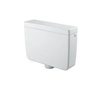 Negrari 1034 Export Cassetta WC a Zaino, ABS, Bianco, Capacità 9 Litri