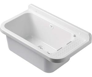 Negrari 2060A Lavatoio-Pilozzo da Parete, Resina PP, 50 x 34 cm, Bianco