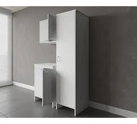 Negrari Composizione Mobile Bagno + Base Doppia + Pensile Doppio Con Colonna Singola Codice Prod: Fb9002k Fh960k Fc9006k