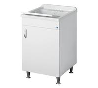 Negrari Lavatoio ECO In Nobilitato Idrofugo Con Spessore 18 Mm E Vasca In PP 50x