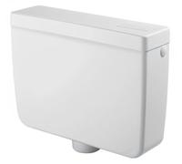 Negrari N1034RAM Cassetta WC a Zaino Pratika, in ABS Coibentata, capacità 9 Litri, Bianca