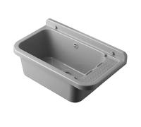 Negrari Pilozzo Lavatoio Lavapanni da Esterno in Resina 60 X 34 Grigio con Portasapone