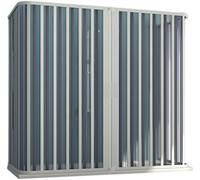 Negrari SV3B170 Box Vasca Soffietto 3 Lati Riducibile, Bianco