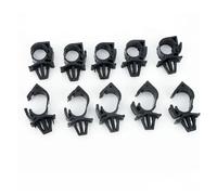 NEGRO 10 pezzi di fissaggio for cablaggio auto adatto for tutti i percorsi automatici clip di fissaggio fisse for tubi ondulati fascette for cavi clip per coperchio pannello portiera auto