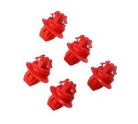 NEGRO 100 pezzi clip for pannello porta di fissaggio in plastica for automobile tipo a spinta, rivetti for paraurti in plastica D129 clip per coperchio pannello portiera auto