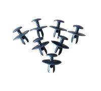 NEGRO 40 Pz 7mm Cofano Rivestimento Del Paraurti Cappuccio Isolamento Acustico Vite Trim Pinze Rivetto di Plastica Auto di Fissaggio Misura for X1 X3 X5 51481915964 clip per coperchio pannello portier