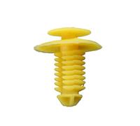 NEGRO 50 pezzi clip for auto porta carta davanzale piastra di copertura rivestimento fermo elementi di fissaggio adatti for modelli Rover 75 foro da 8 mm clip di fissaggio automatico EKM100270 clip pe
