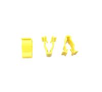 NEGRO 50 pezzi di passaruota for auto clip a scatto trim clip fissa fissaggio automatico adatto for Civic CRV HRV giallo clip per coperchio pannello portiera auto