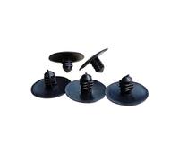 NEGRO 50 Pz Auto Copertura Del Motore Pinze Isolamento Cotone Hood Suono Rivetti Nylon Auto di Fissaggio Morsetto Fisso Misura for Mazda, 6 Misura for Fiat, Pentium clip per coperchio pannello portier