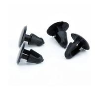 NEGRO 50 pz Auto di Fissaggio 5mm Foro Copertura Del Motore Pad Parafango Paraurti Rievts Nero Auto Door Trim Pannello di Fermo Pinze Misura for GM, Toyota, clip per coperchio pannello portiera auto