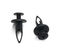 NEGRO 50 Pz Auto Paraurti Davanzale Stampaggio Clip 9mm Plastica Trim Pannello di Fissaggio Misura for Toyota, LEXUS, Avalon Corolla Camry Misura for VW, Misura for Passat B5 clip per coperchio pannel