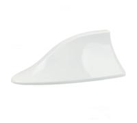 NEGRO Antenna for auto Antenna pinna di squalo Radio Antenne di segnale FM adatte for Alfa Romeo, 147 156 159 Alfetta Berlina Brera Giulietta Antenna segnale radio veicolo(WHITE)