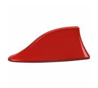 NEGRO Antenna for auto Antenna pinna di squalo Radio Antenne di segnale FM adatte for Alfa Romeo, 147 156 159 Alfetta Berlina Brera Giulietta Antenna segnale radio veicolo(Red)