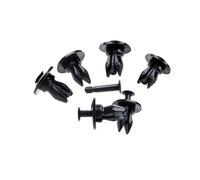 NEGRO Clip di fissaggio automatico da 50 pezzi adatte for rivestimento parafango del pannello della portiera del rivetto di fermo del veicolo GM, 5973400 clip per coperchio pannello portiera auto