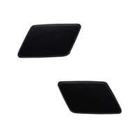 NEGRO Copri tappo lavavetri for paraurti anteriore auto adatto for Skoda Octavia 2 A5 Mk2 2004-2013 1Z0955109 1Z0955110 ugello laterale sinistro tappo di copertura dell'ugello della rondella