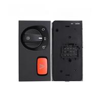 NEGRO Interruttore fari, adatto for SCANIA, PGR Serie T FKN 1540673 1540672 Controllo testa Lampada di pericolo Luce Pulsante di avviso Pannello manopola interruttore di controllo della luce fendinebb