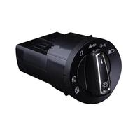 NEGRO Interruttore fari, adatto for Volkswagen, adatto for Jetta, A6 A 6 5C6 Golf Mk6 2010-2018 Accessori auto automatici Auto Light Upgrade Modificati interruttore di controllo della luce fendinebbia