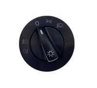 NEGRO Interruttore fari, adatto for Volkswagen, adatto for VW, adatto for Golf, Jetta MK4 4 Passat B5 Beetle, 1997-2005 1C0941531A Pulsante regolatore fendinebbia Accessori auto interruttore di contro