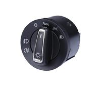 NEGRO Interruttore fari, adatto for Volkswagen, adatto for VW, Taos 2020-2023 Accessori auto automatici Controllo automatico Aggiornamento interno Modificati interruttore di controllo della luce fendi