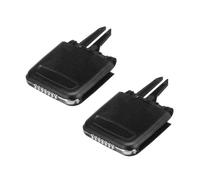 NEGRO Kit di riparazione clip for linguetta uscita aria condizionata anteriore 2X adatto for auto Porsche, 2011-2016 clip griglia aria condizionata