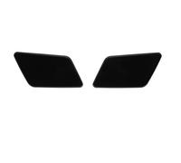 NEGRO Paraurti anteriore Lavafari Ugello di spruzzo Jet Tappo di copertura adatto for X1 E84 2009 2010 2011 2012 2013 2014 51112993585 51112993586 tappo di copertura dell'ugello della rondella(Black S