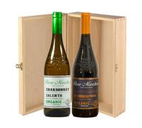 Negroamaro e Chardonnay - Paolo Leo [2 bott. in Cassetta di Legno] 0.75 lt