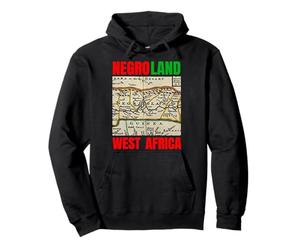 Negroland Africa Occidentale Felpa con Cappuccio