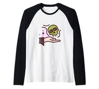 Negromante Negromanzia Faccio Amicizia Maglia con Maniche Raglan