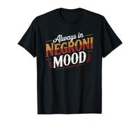Negroni Italiano Cocktail Aperitivo Maglietta