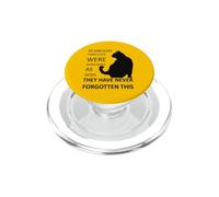 Nei tempi antichi i gatti erano adorati come dei v2 PopSockets PopGrip per MagSafe
