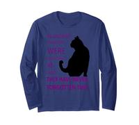 nei Tempi antichi i Gatti Erano adorati Come dei v7 Maglia a Manica