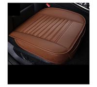 NEIGHBOBHOOD Coprisedile per Auto Cuscino per Sedile in Pelle PU Cuscino Antiscivolo Traspirante Cuscino per Auto Universale Forniture per Interni Auto。 Copri sedili Auto(Marrone)