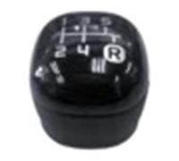 NEIGHBOBHOOD Cuffia Leva Pomello per Fiat per Panda del 2012 con Questo Elegante Pomello Cambio A 5 Marce Nero E Nuovo Pulsante Migliora della Tua Auto per Gli Interni