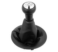 NEIGHBOBHOOD Cuffia Leva Pomello per Peugeot per Partner 2008-2021 Pomello del Cambio A 5 velocità Cuffia in Pelle PU per Interni Auto