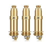 Neikafan 3 Pezzi Bullone Tappo Del Lavandino Ottone Bullone A Scatto Per La Maggior Parte Lavello Vasca Da Bagno Scarico Del Bacino Tappo A Molla Interna Bullone