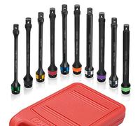 Neiko 02459A Barra di estensione limitatore di coppia, set da 10 pezzi, attacco da 1/2", lunghezza 20,3 cm, da 90 a 200 Nm