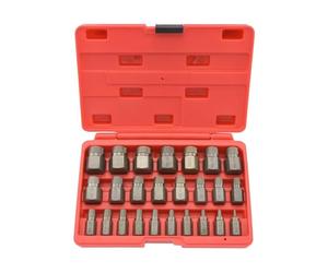 NEIKO 04204A - Set di estrattori per viti e bulloni a testa esagonale, estrazione facile da estrarre, strumento di fissaggio rotto, strumento di fissaggio spogliato, da 1/8" a 7/8" con incrementi di