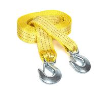 Neiko® 51005 a Heavy Duty cinghia di traino con ganci di sicurezza | 5,1 x 50,8 cm | Capacità 4.535,9 kilogram | poliestere