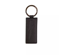 Neil Barrett Black Leather Men Keychain