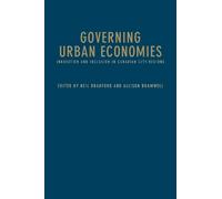 Neil Bradford Governing Urban Economies (Copertina rigida)