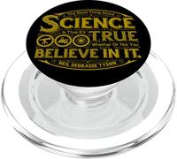 Neil deGrasse Tyson La buona cosa sulla scienza... T-shirt PopSockets PopGrip per MagSafe