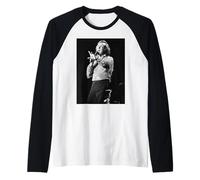 Neil Diamond Live Forever in Blue Jeans Singer 1984 Maglia con Maniche Raglan