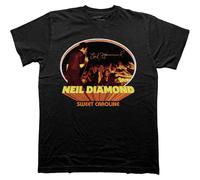 Neil Diamond Sweet Caroline Oval ufficiale Uomo maglietta unisex