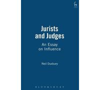 Neil Duxbury Jurists and Judges (Tascabile)