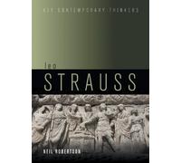 Neil G. Robertson Leo Strauss (Copertina rigida) Key Contemporary Thinkers