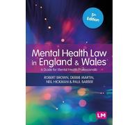 Neil Hickman Paul Barber Robert Brown De Mental Health Law in Englan (Tascabile)