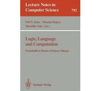 Neil Jones Logic, Language and Computation (Tascabile)