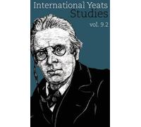Neil Mann Wayne K Chapman International Yeats Studies (Copertina rigida)