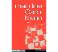 Neil McDonald Caro-Kann Main Line (Tascabile)