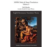 Neil Rhodes English Renaissance Translation Theory (Tascabile)